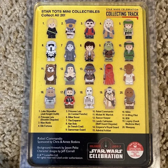 *New* Star Wars Celebration Emperor’s Royal Guard StarTots - Picture 3 of 4